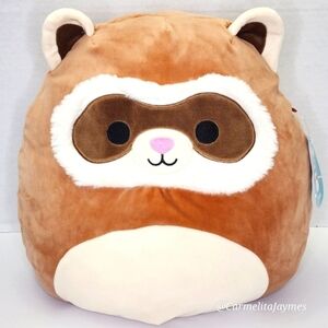 FARICE 🦦 14" Brown Ferret w White Fur Face Original Squishmallow ☆ NWT ☆